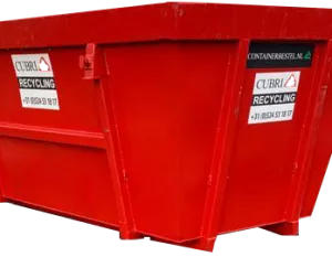Open 10m3 Container voor C-hout