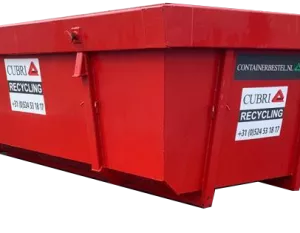 Open 6m3 Container voor Grofvuil