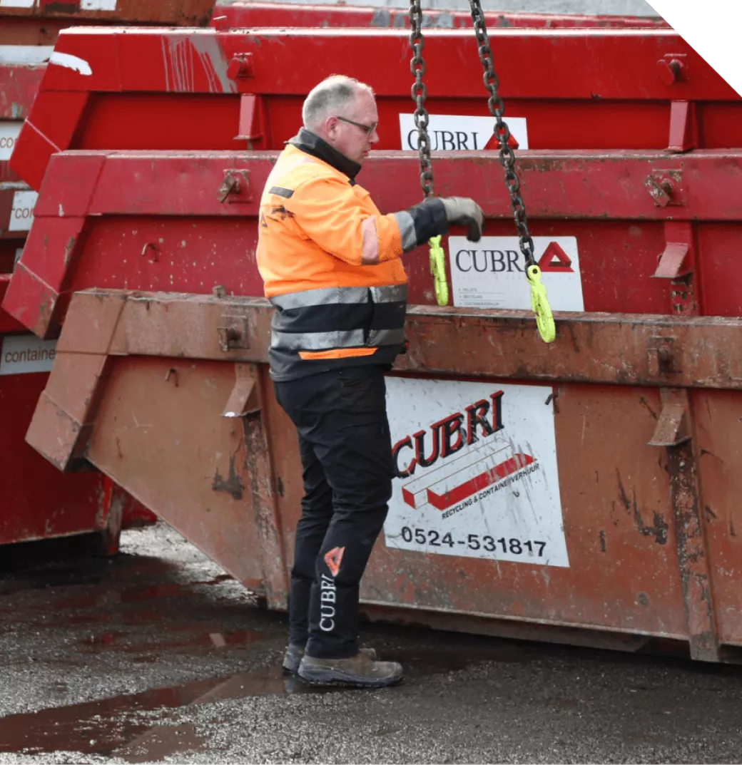 Waar let u op bij een bouw- en sloopafvalcontainer?
