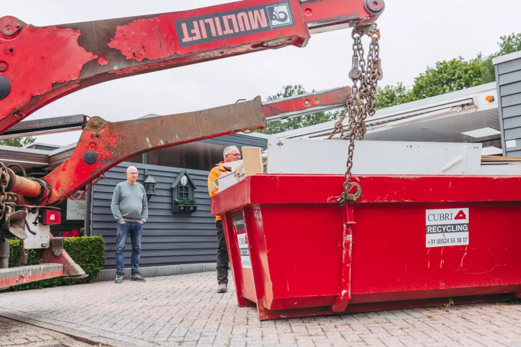 Waar let u op bij een C-houtcontainer?