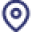 map pin icoon wit